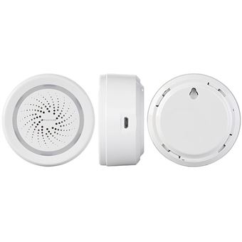 VisorTech : Sirène d'alarme connectée compatible avec  Alexa  XMD-100.dB - Équipements et sécurité pour la maison - Achat & prix
