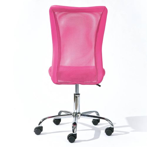 Chaise de bureau bonnie pink respirante et mobile