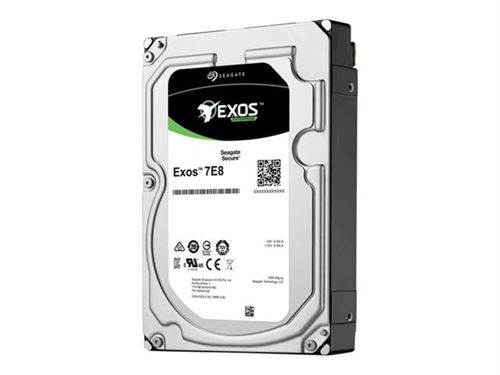 Seagate Exos 4 To, Disque Dur Interne D’Entreprise Hdd – 3,5 Pouces 6 Gbit/S, 128 Mo De Mémoire Cache, Pour Entreprise Et Centre De Données (St4000Nm0125)
