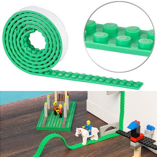 Bande adhésive 1 m pour briques de construction - Vert