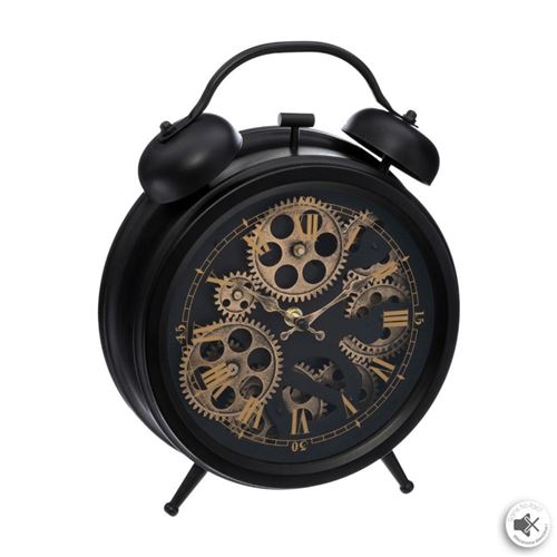 Horloge à poser mécanique D25,8 Atmosphera - Noir