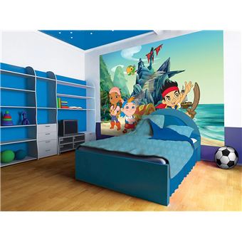 Disney Licence 980p8 Disney Jake Et Les Pirates Du Pays Imaginaire Decoration Murale Pour Chambre D Enfants Multicolore 368 X 254 Cm Achat Prix Fnac