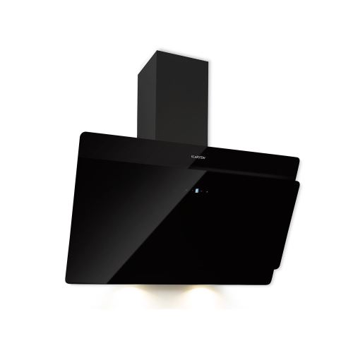 Klarstein Aurica 90 Hotte murale aspirante 90cm - extraction 620m³/h - 165W - classe B - noir