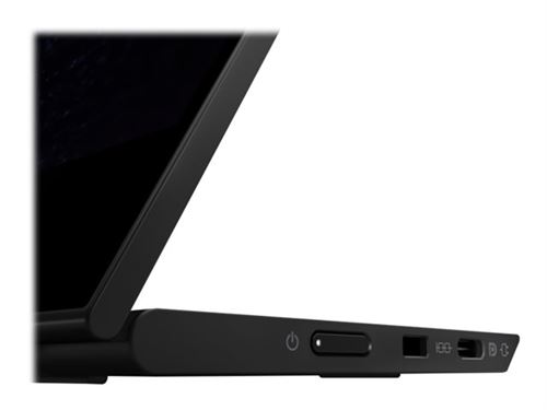 Lenovo ThinkVision M14t - Écran LED - 14 (14 visualisable) - portable - écran tactile - 1920 x 1080 Full HD (1080p) @ 60 Hz - 300 cd/m² - 700:1 - 6 ms - 2xUSB-C - noir corbeau