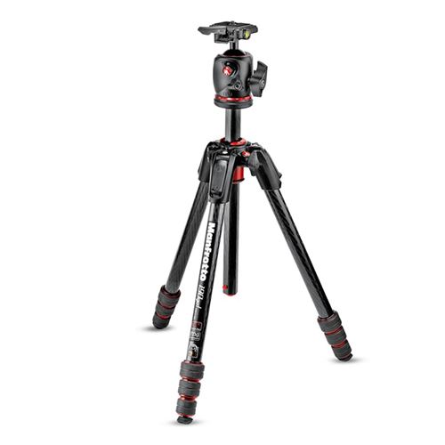 Manfrotto 190Gom-Series Mk190Goc4-Bhx - Trépied - Avec Manfrotto Mhxpro-Bhq2