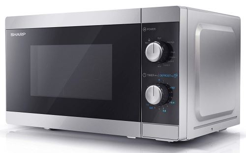 Micro-ondes Grill fonction 1000 W 20 L 5 niveaux Sharp yc-mg01es