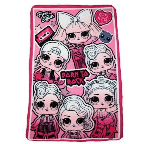 Plaid polaire LOL Surprise Couverture