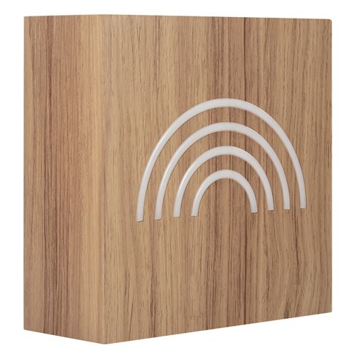 Bigben ColorLight - Luidspreker - voor draagbaar gebruik - draadloos - Bluetooth - rainbow pattern