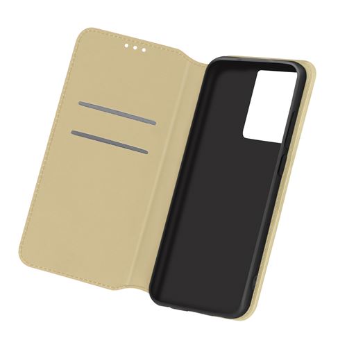 Housse pour Samsung Galaxy S21 Ultra Folio Portefeuille Fonction Support Or