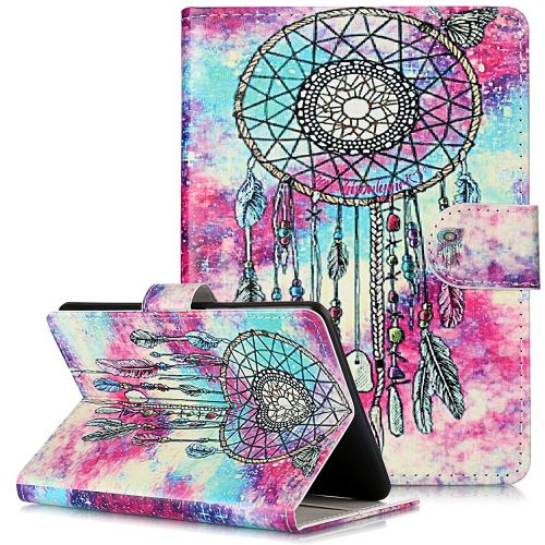 Etui en PU impression de modèle carillons éoliens avec support pour votre Amazon Kindle Paperwhite (2015)/2/3/4 (2018)