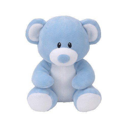 Ty - TY32128 - Baby Ty - Peluche Lullaby l'Ours Bleu 20 cm