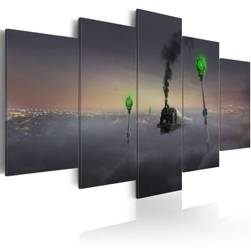 Artgeist - Tableau - Steam locomotive 100x50