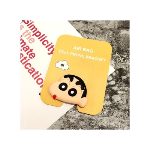 Support de téléphone mignon de bande dessinée universelle Crayon Shinchan