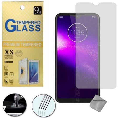 Film de protection vitre verre trempe transparent pour Motorola One Macro