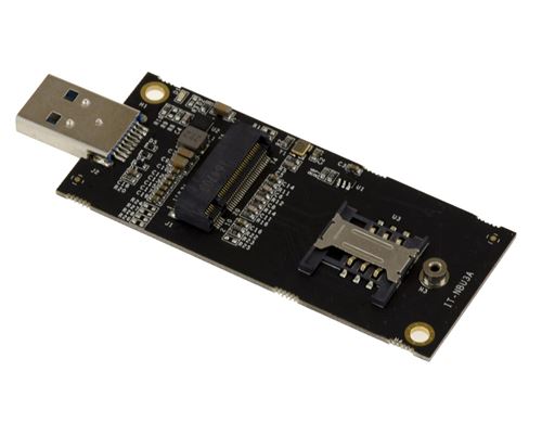 Adaptateur M2 vers USB3 avec SIM Pour ME906 EM7345 ME936 ME206 EM7305 EM7355 MU736