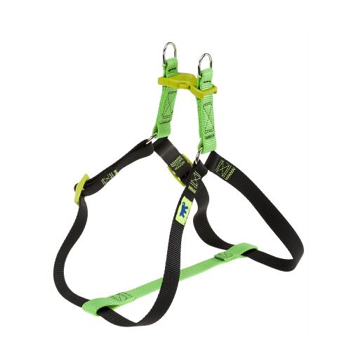 Comparer les prix de EASY P COLOURS EXTRA SMALL Harnais chien A=B 33÷46,5 cm 10 mm Vert