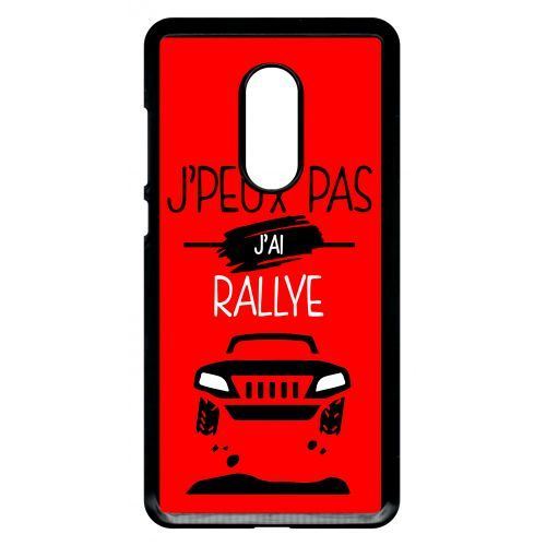 Coque xiaomi redmi note 4 j peux pas j ai rallye 9