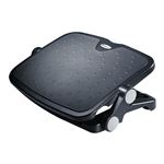 StarTech.com Repose-pieds de bureau réglable noir - Aluminium et plastique
