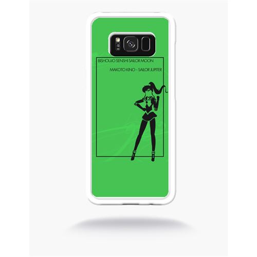 Coque sailor jupiter compatible samsung s8 bord transparent