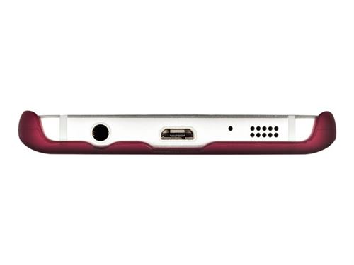 Artwizz Rubber Clip - Coque de protection pour téléphone portable - revêtement en caoutchouc - myrtille - pour Samsung Galaxy S7