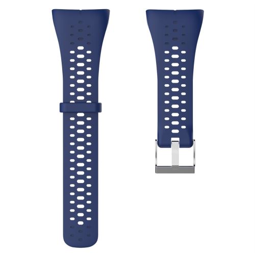 Bracelet de montre Compatible avec Polar M400/M430 20mm, Gel de silice - Bleu