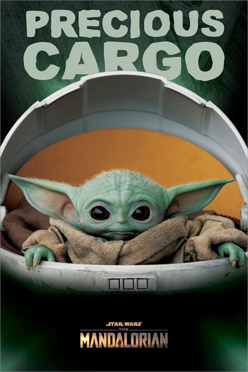 Star Wars Maxi Poster 61 X 91,5 Cm The Mandalorian Precious Cargo