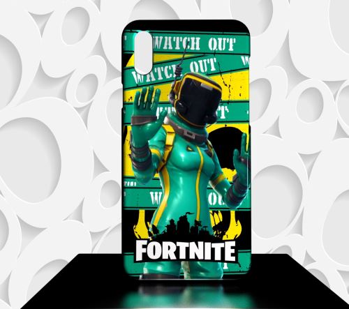 Coque compatible pour Samsung Galaxy A10 Fortnite Battle Royale 024