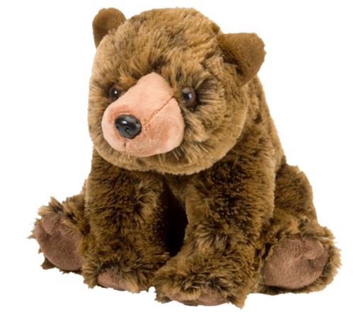 Wild Republic Peluche Ours Brun Cuddlekins - Image 3