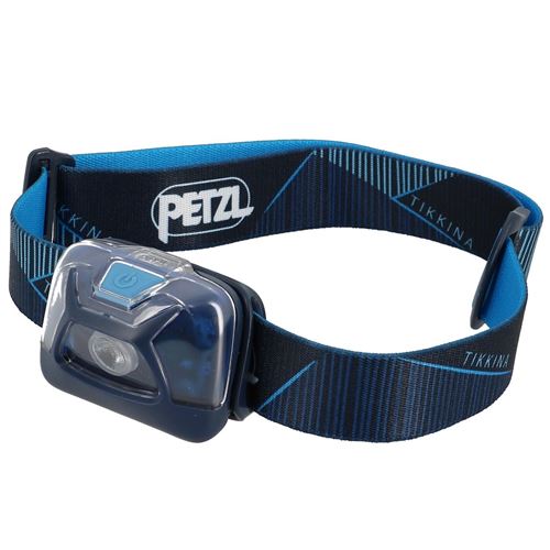 Lampe Frontale Petzl Tikkina 250 Lumens Bleu E091DA02- Grande Autonomie