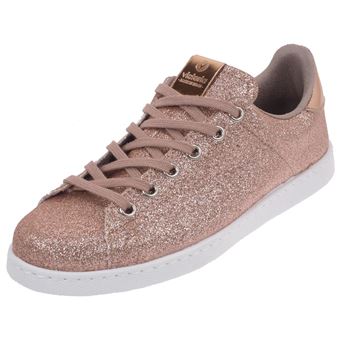 Rose Ou Basses Paillette Chaussures Cuir Simili Victoria Deportivo UzMVqpS