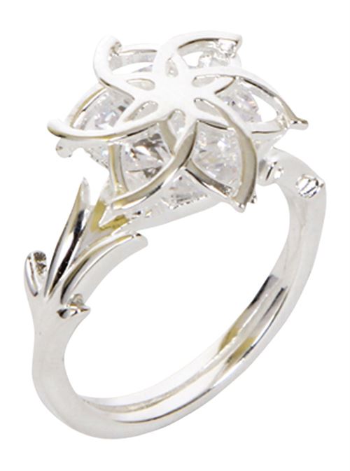 Small Foot bague en argent Nenya taille 56