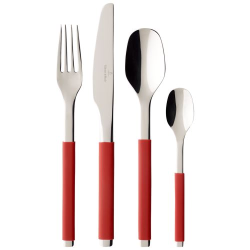 Villeroy & Boch - S+ Cranberry couverts de table 24 pièces