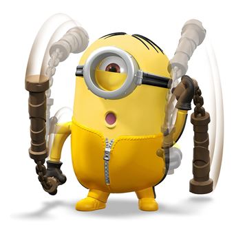 Figurine Action Minions Stuart et Nunchaku 11 cm
