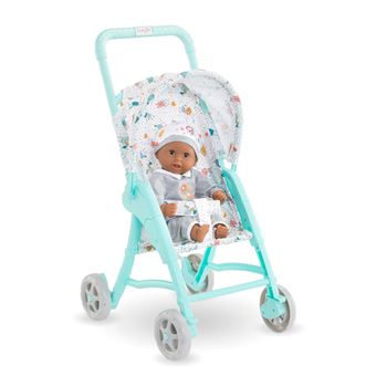 Poussette Corolle pour poupon 30 cm Menthe Poussette de poupee fnac Belgique
