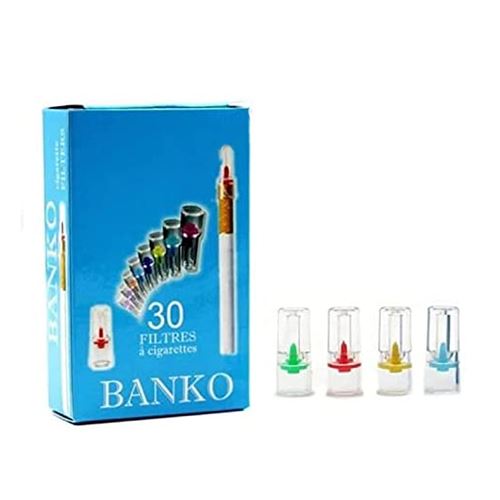 Non Communiqué Neutre Pack De 180 Filtres Porte Cigarettes Banko - Banko