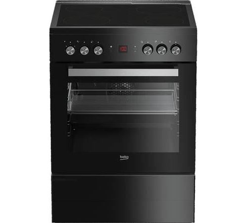 Beko Cuisinière Vitrocéramique Beko Fsm6730Sbcs