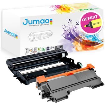 Cartouche Toner + Tambour Compatible Brother TN1150 / DR1150 - Noir, 1000 Pages | Pour Imprimantes MFC-1815, HL-1110, Etc.