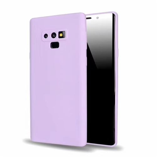 Coque en TPU bonbons de couleur unie violet pour votre Samsung Galaxy Note9 N960