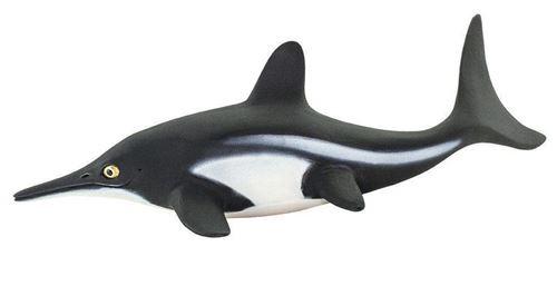 Safari figure Ichthyosaurus junior 19 x 6,5 x 6 cm noir