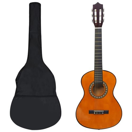 vidaXL Ensemble de guitare classique pour débutants 8 pcs 1/2 34