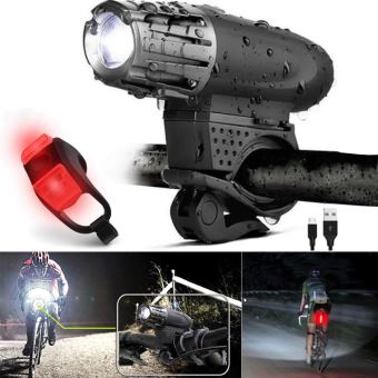 Lampe Vtt Lumières De Vélo Pour La Conduite | Phare De Vélo Résistant à L'eau Lumiere Velo Amazon