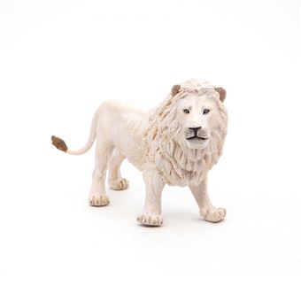50074 Lion blanc figurine