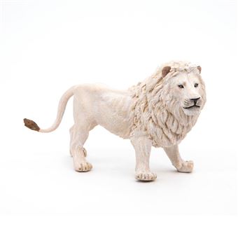 50074 Lion blanc figurine