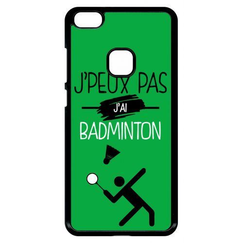 Coque huawei p10 lite j peux pas j ai badminton 4