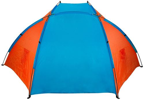 Abbey Strandtent 270 x 120 x 120 cm bleu / orange