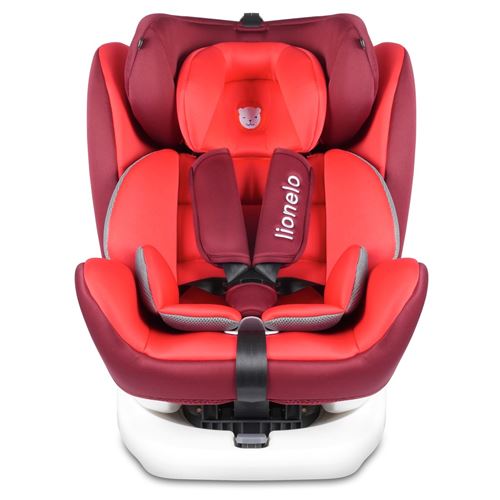 BASTIAAN WHITE Siège-auto pivotant et ISOFIX Groupe 0+/1/2/3 Rouge