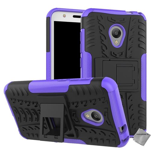 Housse etui coque rigide anti choc pour Orange Rise 52 avec film ecran - MAUVE