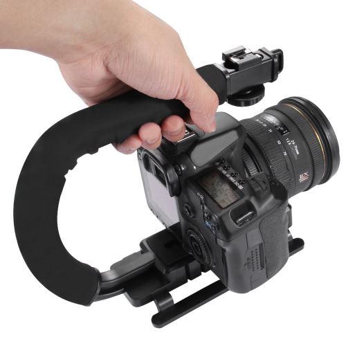 Stabilisateur de support PULUZ de forme portable U / C pour toutes les caméras SLR et caméra DV domestique
