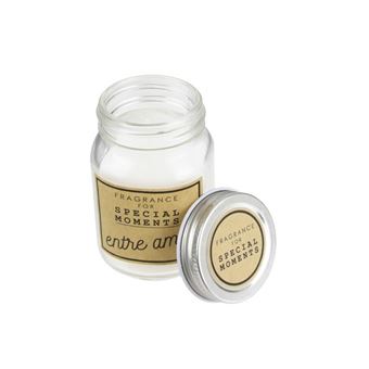 Paris Prix - Lot De 3 Bougies Parfumées spécial Moments 8cm Blanc