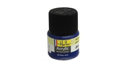 Heller - 9025 - maquette - bleu mat